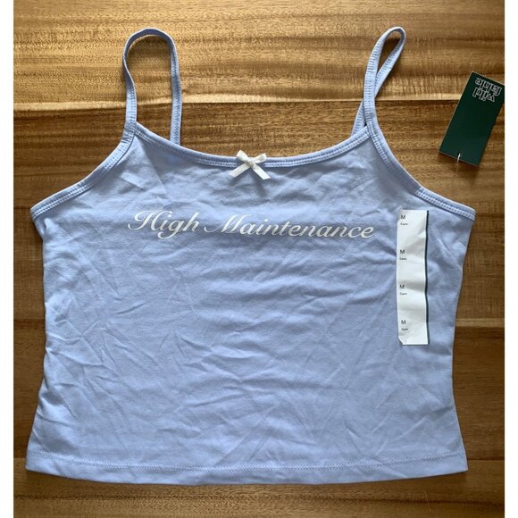 Wild Fable 2-Pack Junior Teens Graphic Camisoles Spaghetti Straps Size Medium - Picture 6 of 11